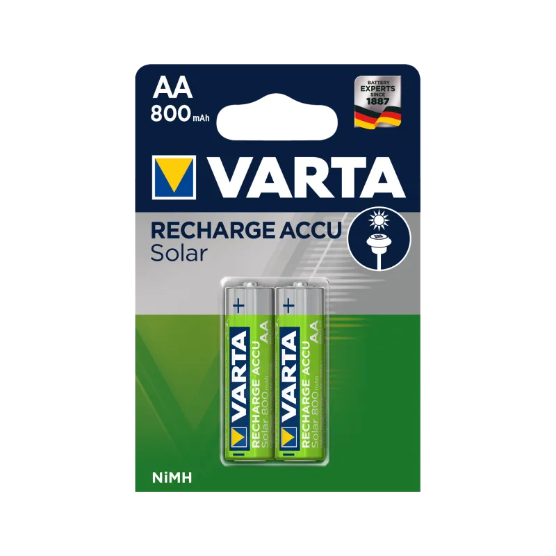 Akumulator VARTA AA NiMH 800mAh SOLAR Akumulator VARTA AA NiMH 800mAh SOLAR
