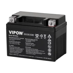 Akumulator VIPOW typ MC do motocykli 12V 4Ah