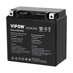 Akumulator VIPOW typu MC do motocykli 12V 14Ah