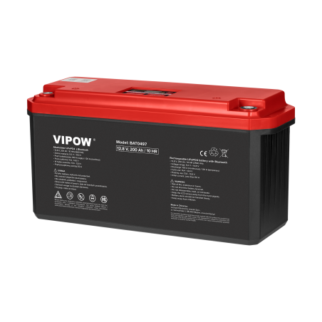 Akumulator żelowy LiFePO4 Bluetooth 200Ah BMS