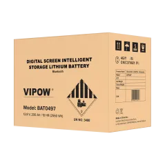 Akumulator żelowy LiFePO4 Bluetooth 200Ah BMS