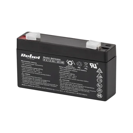 Akumulator żelowy Rebel 6V 1.3Ah