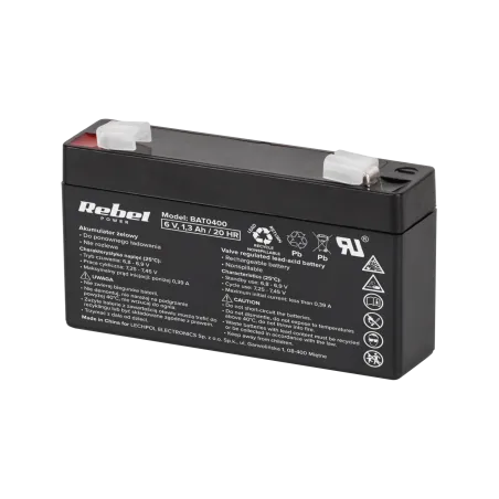Akumulator żelowy Rebel 6V 1.3Ah