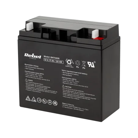 Akumulator żelowy Rebel 12V 17Ah