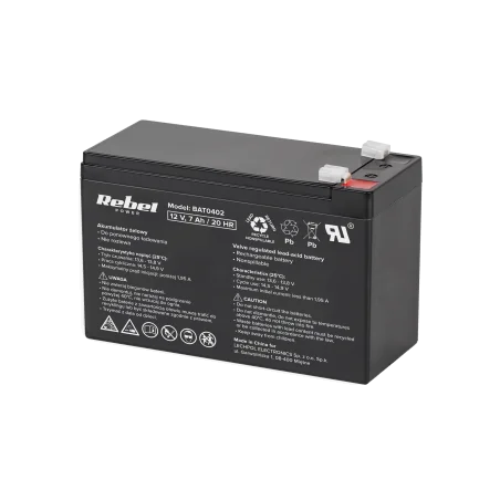 Akumulator żelowy Rebel 12V 7Ah