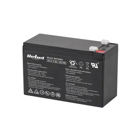 Akumulator żelowy Rebel 12V 7Ah
