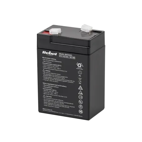 Akumulator żelowy Rebel 6V 4.5Ah