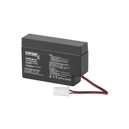 Akumulator żelowy VIPOW 12V 0.8Ah