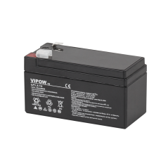 Akumulator żelowy VIPOW 12V 1.3Ah