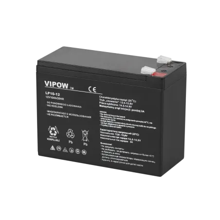 Akumulator żelowy VIPOW 12V 10Ah