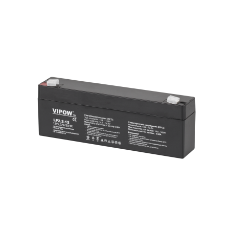 Akumulator żelowy VIPOW 12V 2.2Ah