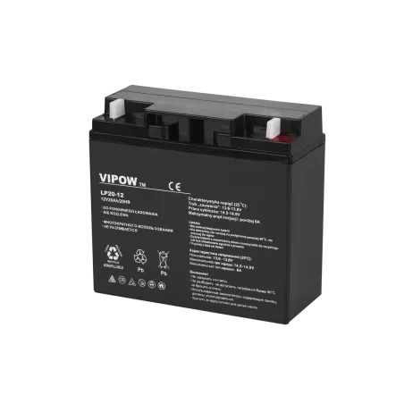 Akumulator żelowy VIPOW 12V 20Ah