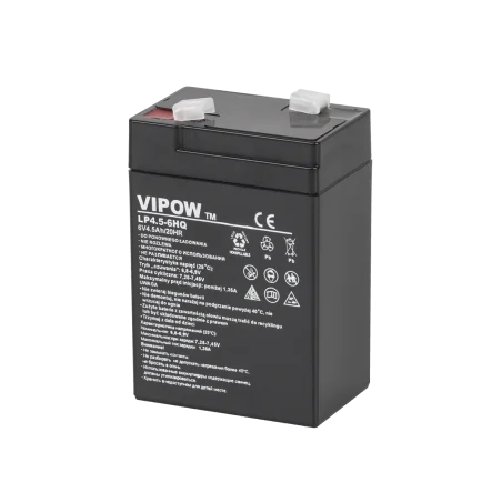 Akumulator żelowy VIPOW 6V 4.5Ah HQ
