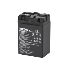 Akumulator żelowy VIPOW 6V 4Ah (uniw.)