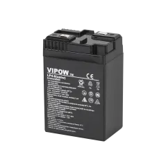 Akumulator żelowy VIPOW 6V 4Ah (uniw.)