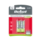 Akumulatorki REBEL HR6 2600 mAh Ni-MH 2szt/bl