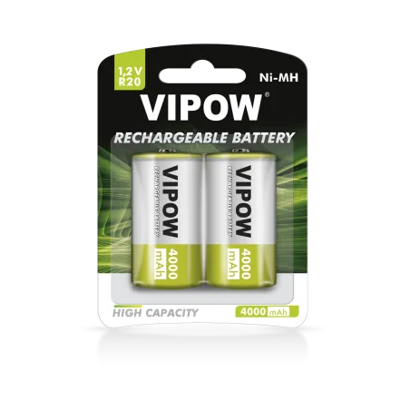 Akumulatorki VIPOW HR20 4000 mAh Ni-MH 2szt/bl