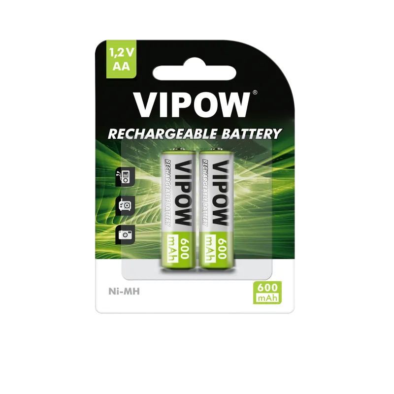 Akumulatorki VIPOW R06 600 mAh Ni-MH 2szt/bl