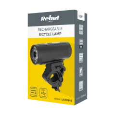 Akumulatorowa lampa rowerowa LED Rebel