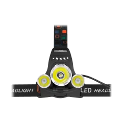 Akumulatorowa lampa czołowa Rebel dużej mocy