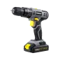 Akumulatorowa wiertarko-wkrętarka udarowa 20V 2A box