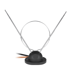 Antena pokojowa TV z podstawką