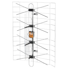 Antena TV siatkowa kompletna(zasilacz+wzmacniacz)+DIPOL 3DX
