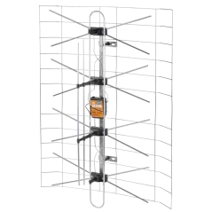 Antena TV siatkowa kompletna(zasilacz+wzmacniacz)+DIPOL 3DX