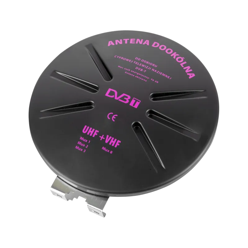 Antena zewnętrzna dookólna do odbioru telewizji naziemnej DVB-T/DVB-T2