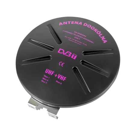Antena zewnętrzna dookólna do odbioru telewizji naziemnej DVB-T/DVB-T2