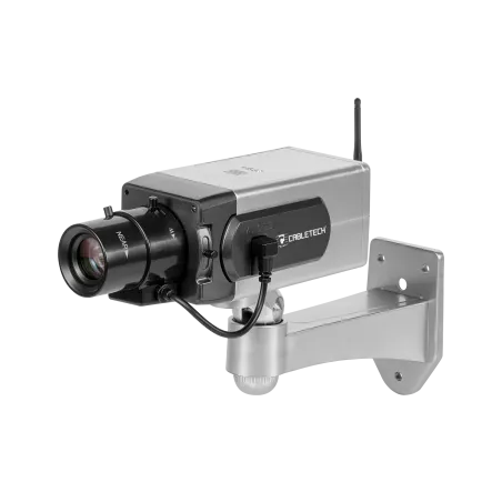 Atrapa kamery tubowej z sensorem ruchu i LED DK-13 Cabletech