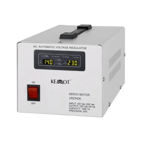 Automatyczny stabilizator napięcia KEMOT MSER-1000 (1000 VA, serwomotor)