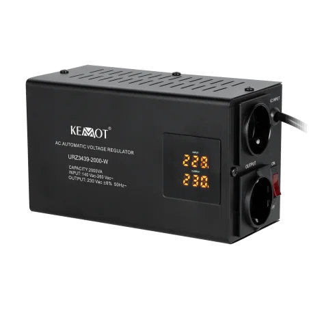 Automatyczny stabilizator napięcia KEMOT SER-2000-W , precyzja 8%