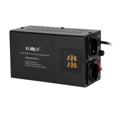 Automatyczny stabilizator napięcia KEMOT SER-500-W , precyzja 8%