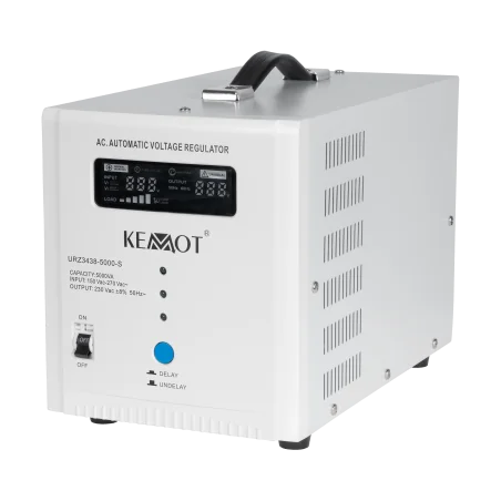 Automatyczny stabilizator napięcia KEMOT SER-5000-S , precyzja 8%