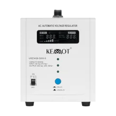 Automatyczny stabilizator napięcia KEMOT SER-5000-S , precyzja 8%