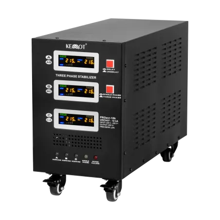 Automatyczny trójfazowy stabilizator napięcia KEMOT PROavr-10k