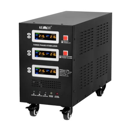 Automatyczny trójfazowy stabilizator napięcia KEMOT PROavr-15k