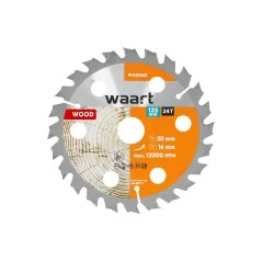 Tarcza do pilarki widiowa 125 x 20 mm, 24T, drewno
