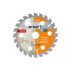 Tarcza do pilarki widiowa 125 x 20 mm, 24T, drewno