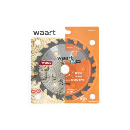 Tarcza do pilarki widiowa 145 x 20 mm, 18T, drewno