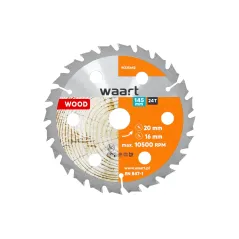 Tarcza do pilarki widiowa 145 x 20 mm, 24T, drewno