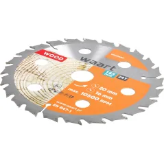 Tarcza do pilarki widiowa 145 x 20 mm, 24T, drewno