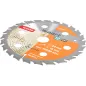 Tarcza do pilarki widiowa 145 x 20 mm, 24T, drewno