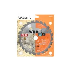 Tarcza do pilarki widiowa 165 x 20 mm, 24T, drewno