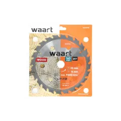 Tarcza do pilarki widiowa 165 x 20 mm, 24T, drewno