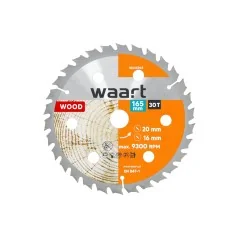 Tarcza do pilarki widiowa 165 x 20 mm, 30T, drewno