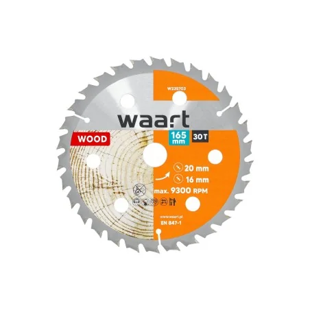 Tarcza do pilarki widiowa 165 x 20 mm, 30T, drewno