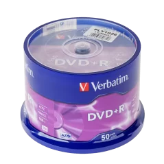 DVD+R x16 VERBATIM 4,7GB CAKE 50szt