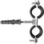 Obejma metalowa podójna 3/4", 26-30